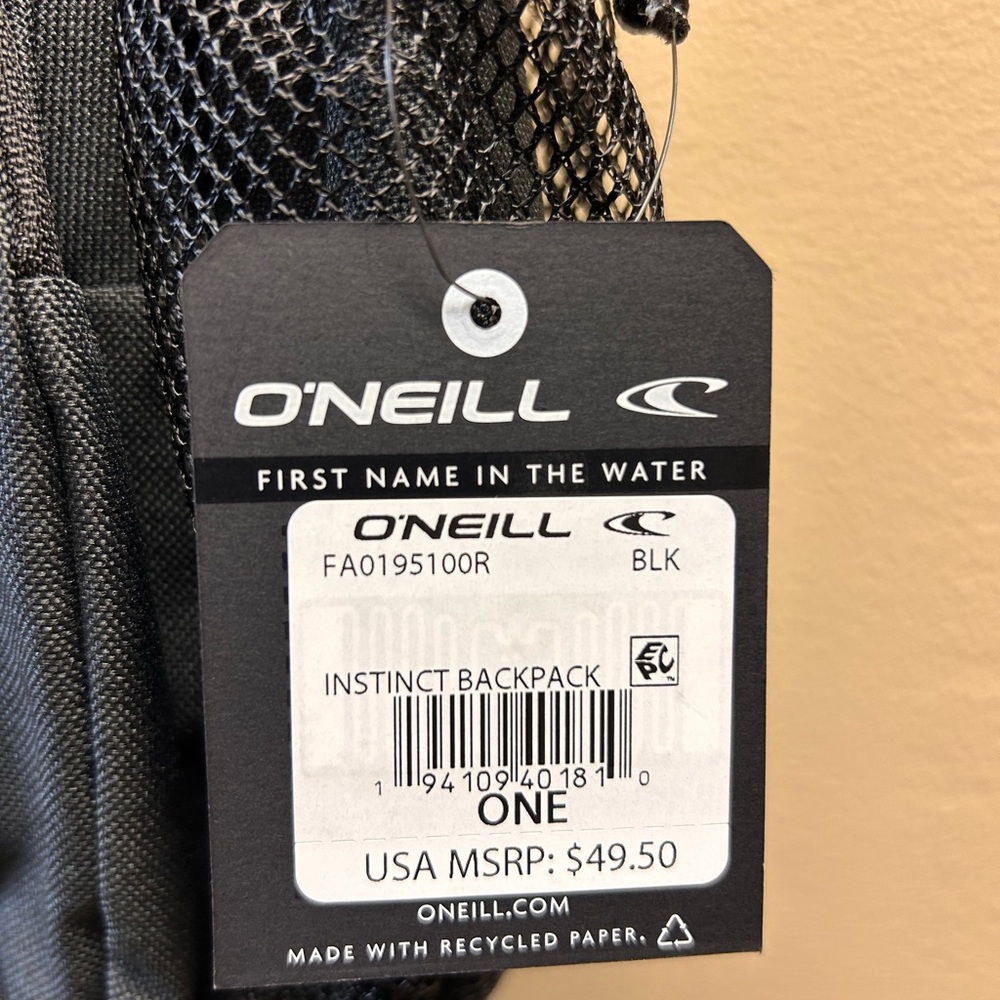 O'Neill Charcoal Backpack - Picture 2 of 5